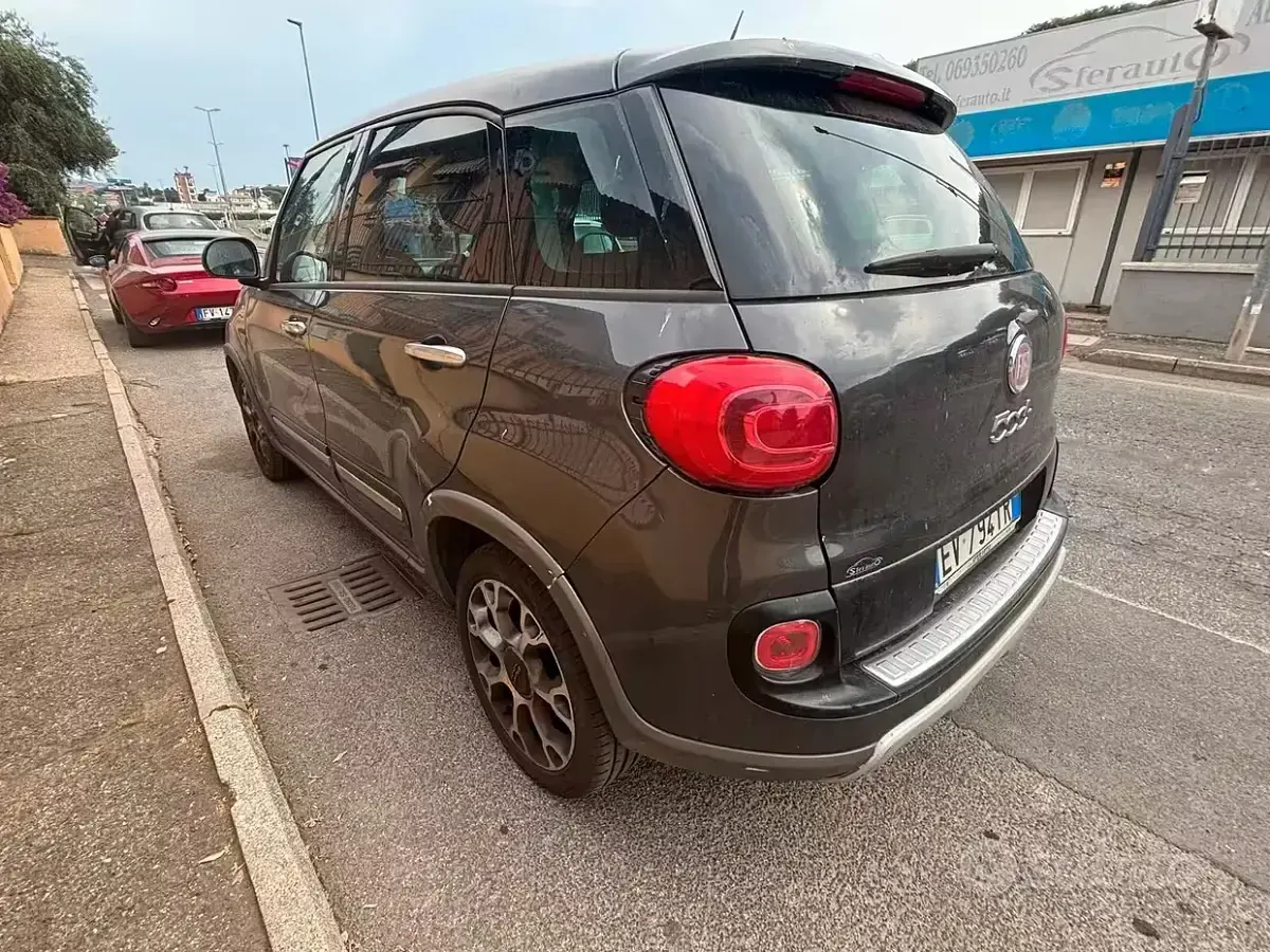Usata Fiat 500L Trekking 85 CV (62 kW) 2014 Grigio Monovolume