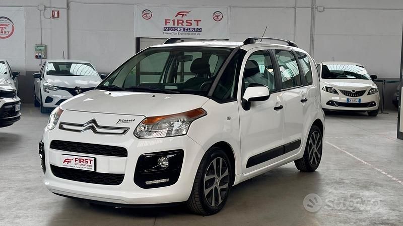 Usata Citroën C3 Picasso Exclusive 95 CV (69 kW) 2013 Bianco Monovolume
