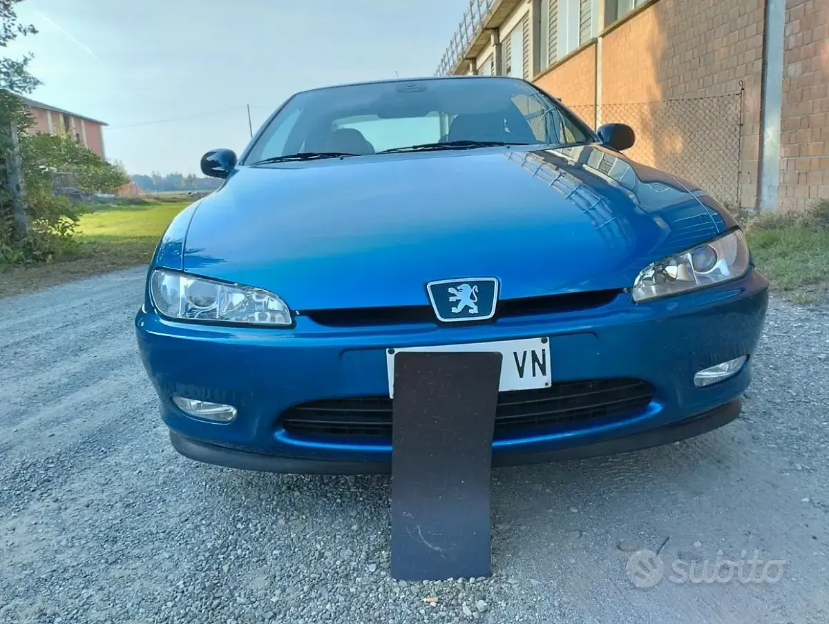 Usata Peugeot 406 Coupe 1997 Blu Coupé
