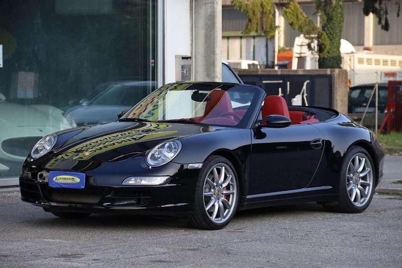Usata Porsche 911 Carrera 4S Cabriolet 355 CV (261 kW) 2008 Nero Cabrio
