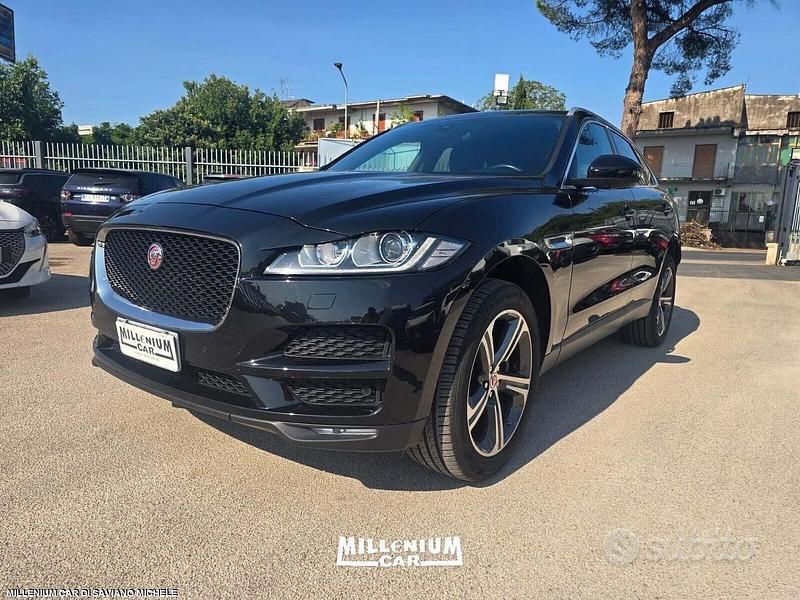 Nero Usata 2020 Jaguar F-Pace Prestige SUV | 18.500 € (Super prezzo) - Immagine 1/4