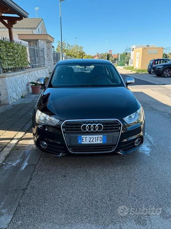 Usata Audi A1 Sportback S-Line 90 CV (66 kW) 2013 Nero Utilitaria