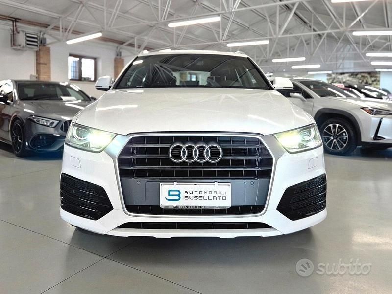 Usata Audi Q3 S-Line 120 CV (88 kW) 2018 Bianco SUV