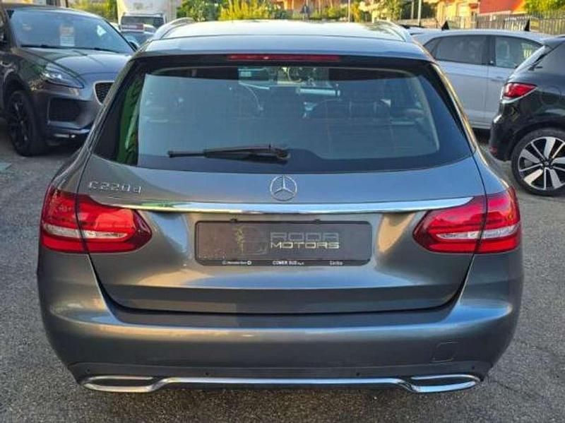Usata Mercedes C220 170 CV (125 kW) 2016 Grigio Station wagon