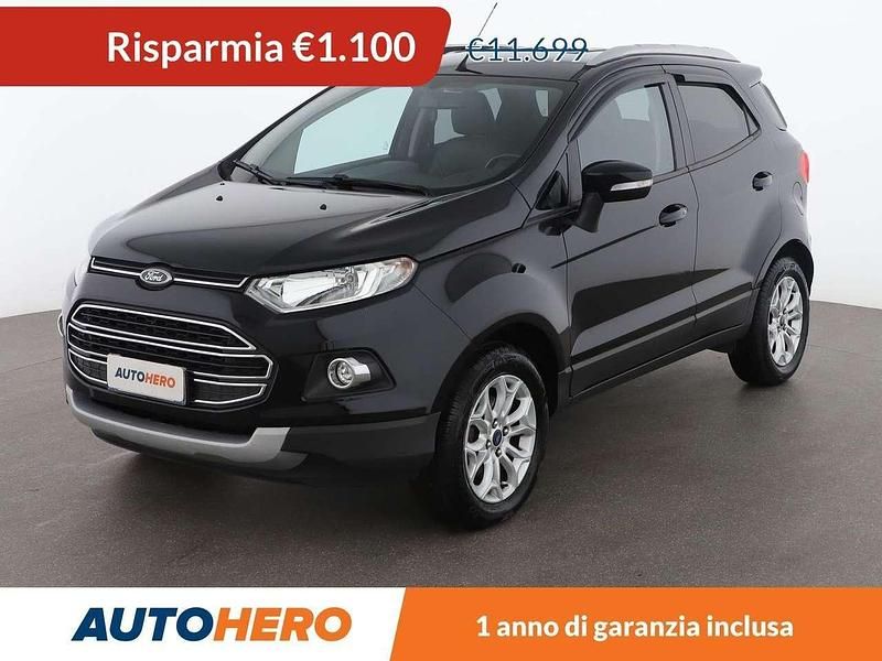 Nero Usata 2017 Ford Ecosport Titanium SUV | 11.499 € (Buon prezzo) - Immagine 1/3