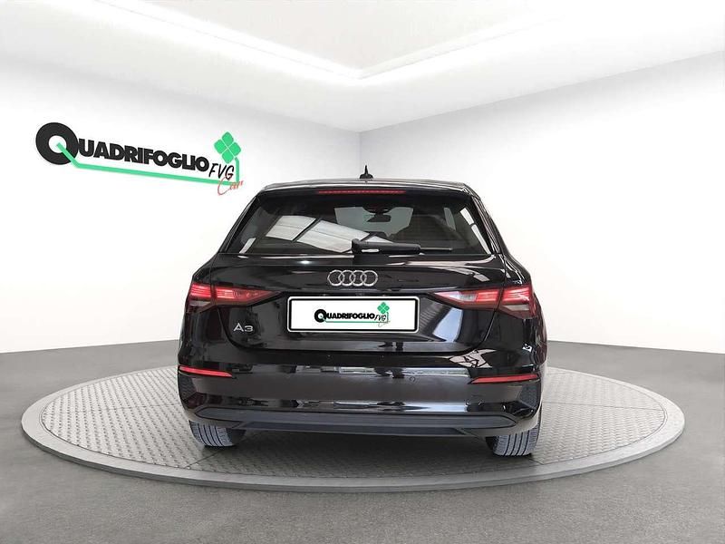 Usata Audi A3 Advanced 116 CV (85 kW) 2022 Nero Berlina