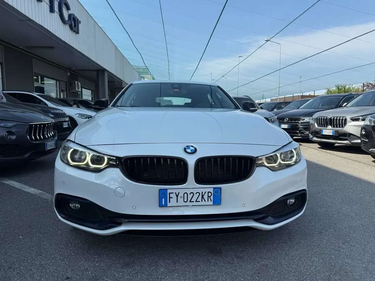 Usata BMW 420 Gran Coupé Sport Line 190 CV (139 kW) 2019 Bianco Coupé