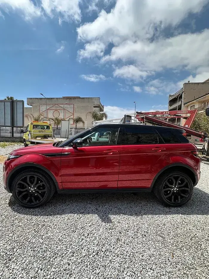 Usata Land Rover Range Rover evoque Dynamic 150 CV (110 kW) 2015 Rosso Coupé