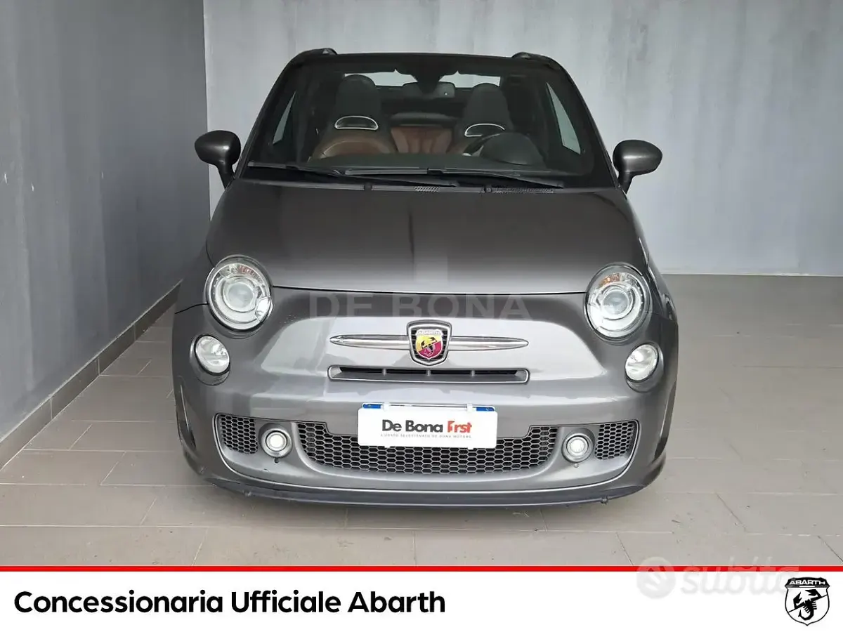 Usata Abarth 595C Competizione 160 CV (117 kW) 2014 Grigio Cabrio