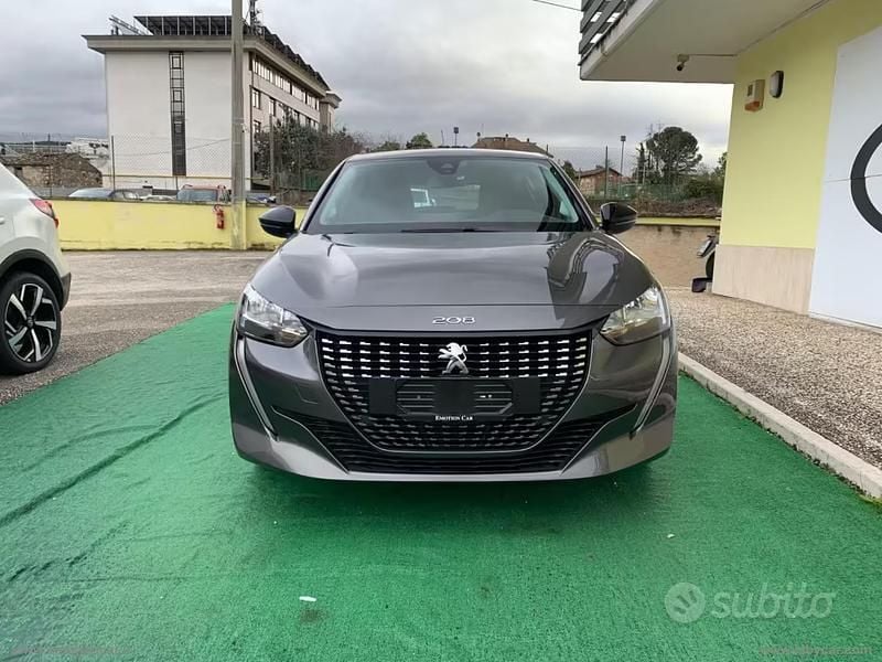 Usata Peugeot 208 Active 75 CV (55 kW) 2022 Grigio Utilitaria