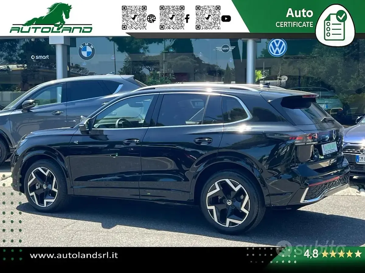 Usata VW Tiguan R-line 150 CV (110 kW) 2025 Nero SUV