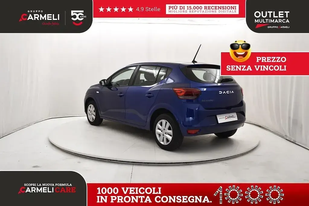 Usata Dacia Sandero Expression 101 CV (74 kW) 2023 Blu Berlina