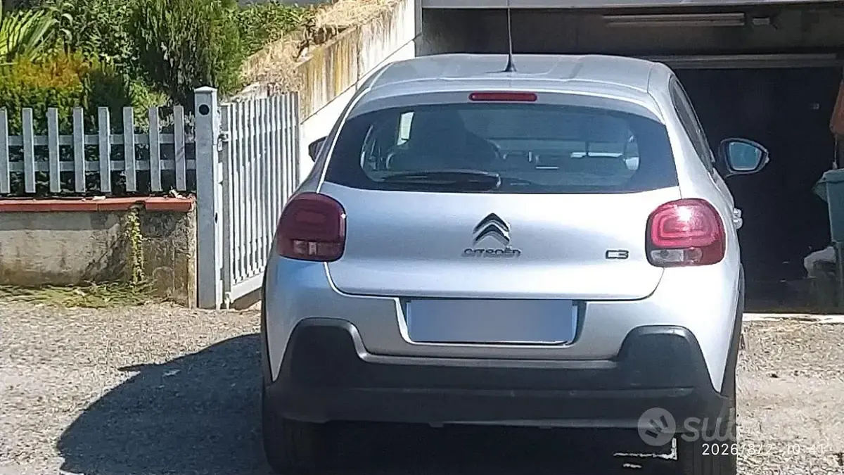 Usata Citroën C3 Feel 82 CV (60 kW) 2017 Grigio Berlina