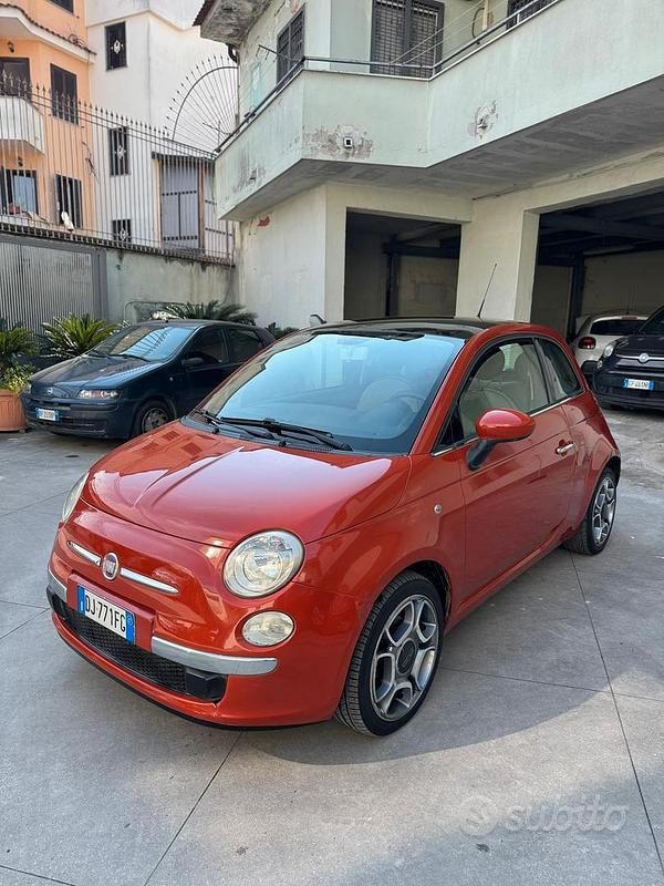 Usata Fiat 500 2007 Marrone Berlina