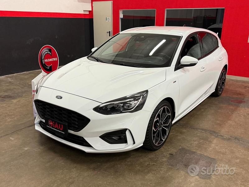 Usata Ford Focus ST-Line 125 CV (91 kW) 2021 Bianco Berlina