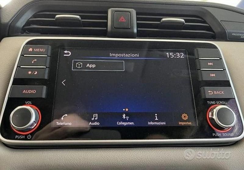 Usata Nissan Micra Acenta 101 CV (74 kW) 2022 Nero Utilitaria