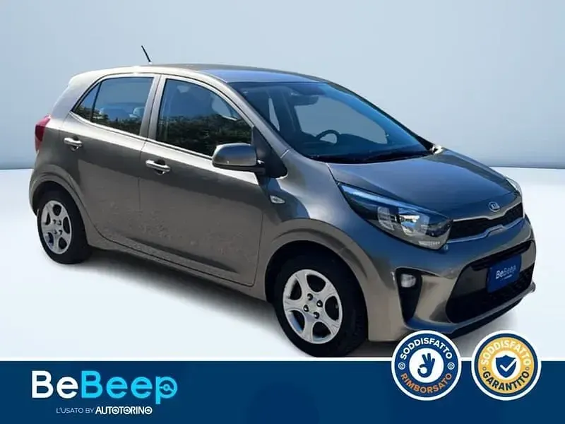 Usata Kia Picanto Active 65 CV (47 kW) 2018 Grigio Utilitaria