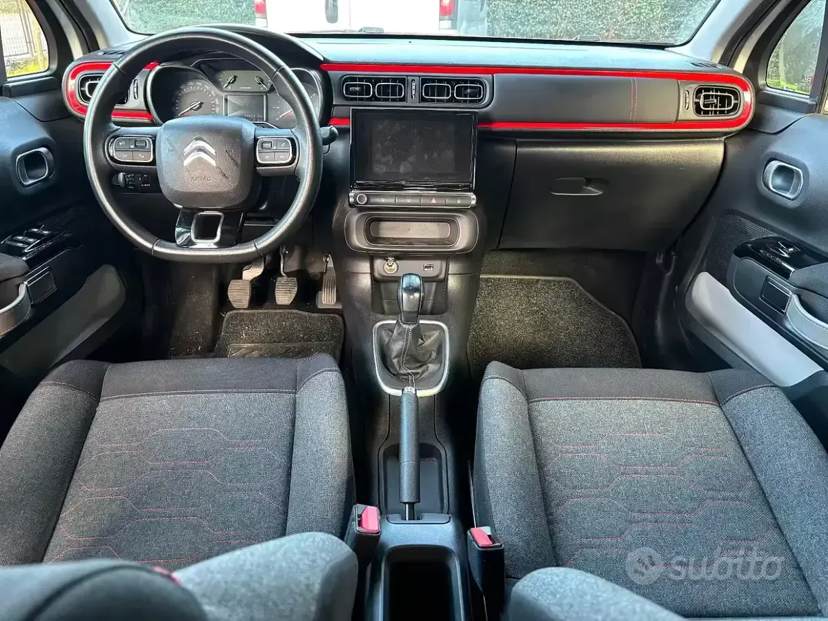 Usata Citroën C3 83 CV (61 kW) 2019 Bianco Utilitaria