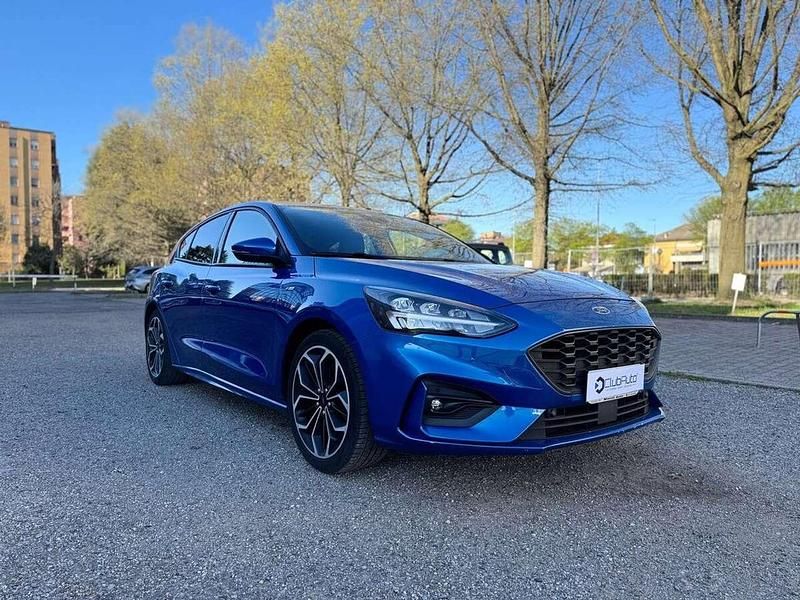 Usata Ford Focus ST-Line 125 CV (91 kW) 2019 Blu/azzurro Berlina