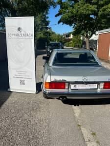Usata Mercedes SL300 180 CV (132 kW) 1986 Argento Cabrio
