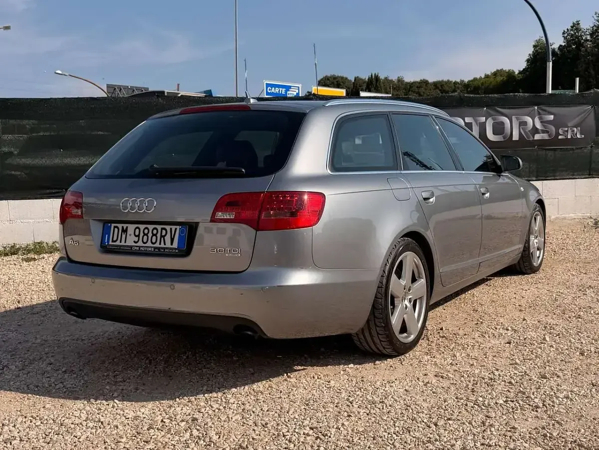 Usata Audi A6 S-line plus 232 CV (170 kW) 2008 Argento Station wagon