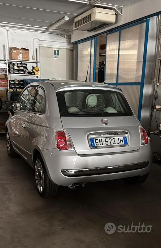 Usata Fiat 500 69 CV (50 kW) 2011 Grigio Berlina