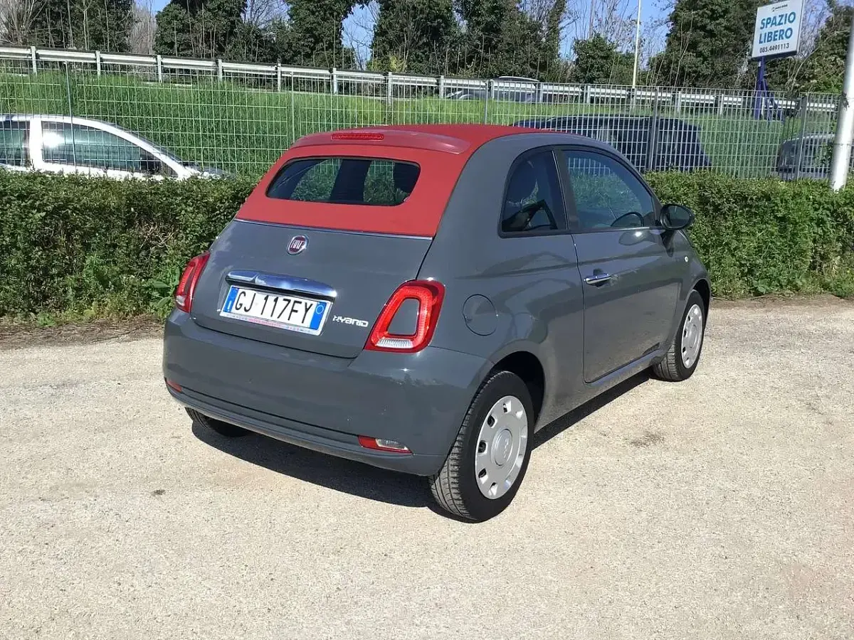 Usata Fiat 500 69 CV (50 kW) 2022 Carrara Cabrio
