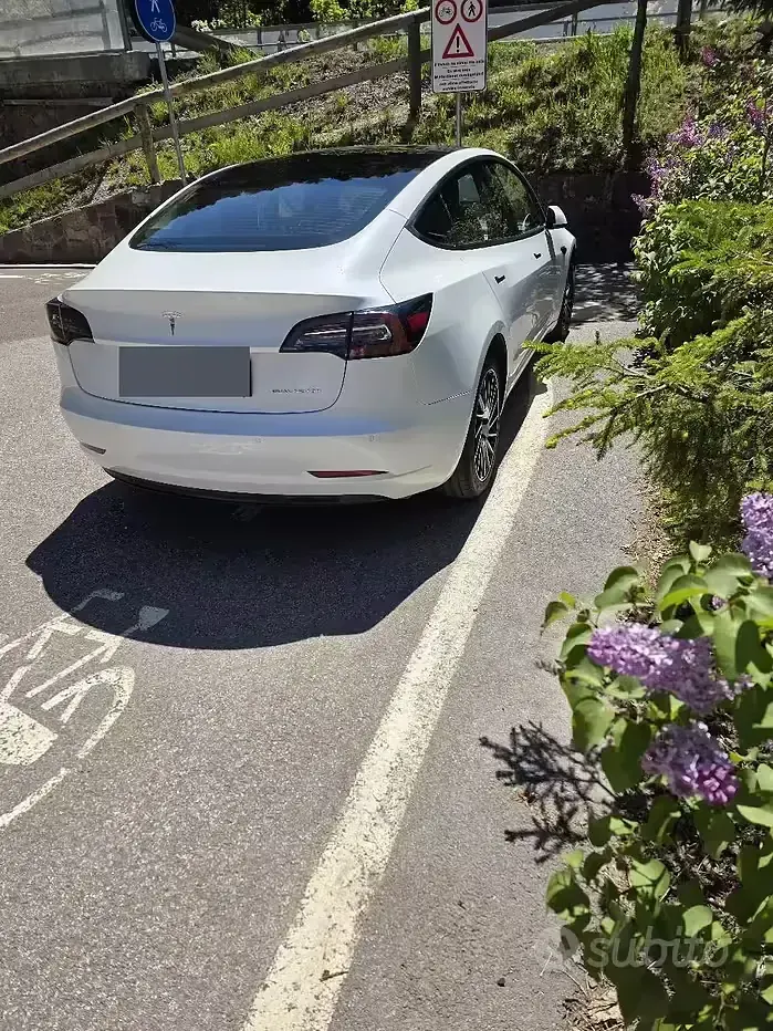 Usata Tesla Model 3 152 kW (208 CV) 2021 Bianco Berlina