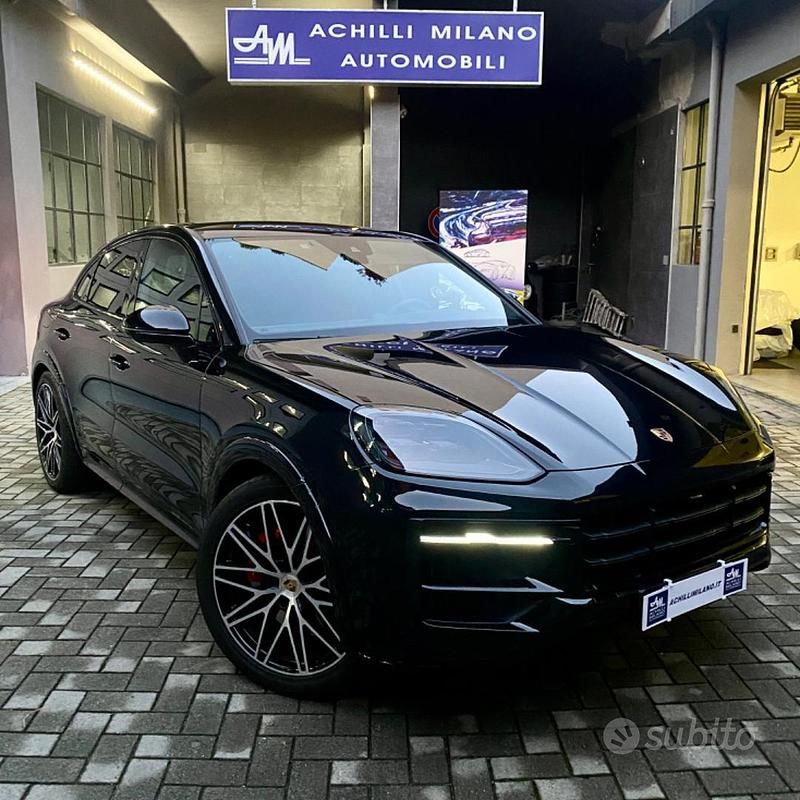 Usata Porsche Cayenne Coupe 2025 Nero Coupé