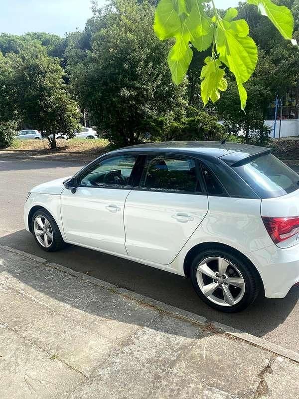 Usata Audi A1 Sportback Ambition 116 CV (85 kW) 2015 Bianco Utilitaria