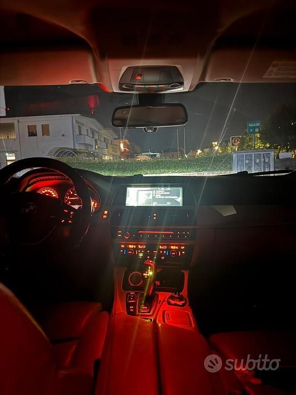 Usata BMW 525 Efficient Dynamics 218 CV (160 kW) 2012 Nero Berlina