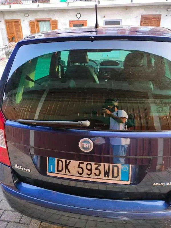 Usata Fiat Idea Active 90 CV (66 kW) 2007 Blu/azzurro Monovolume