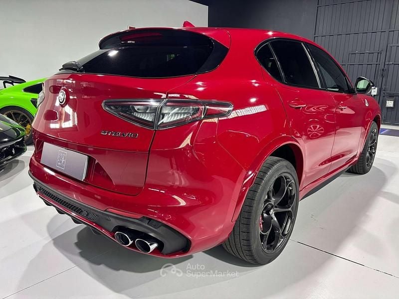 Usata Alfa Romeo Stelvio Quadrifoglio 510 CV (375 kW) 2022 Rosso SUV