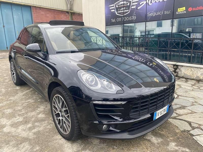 Usata Porsche Macan 250 CV (183 kW) 2017 Nero SUV