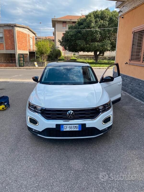 Usata VW T-Roc 110 CV (80 kW) 2021 Bianco SUV