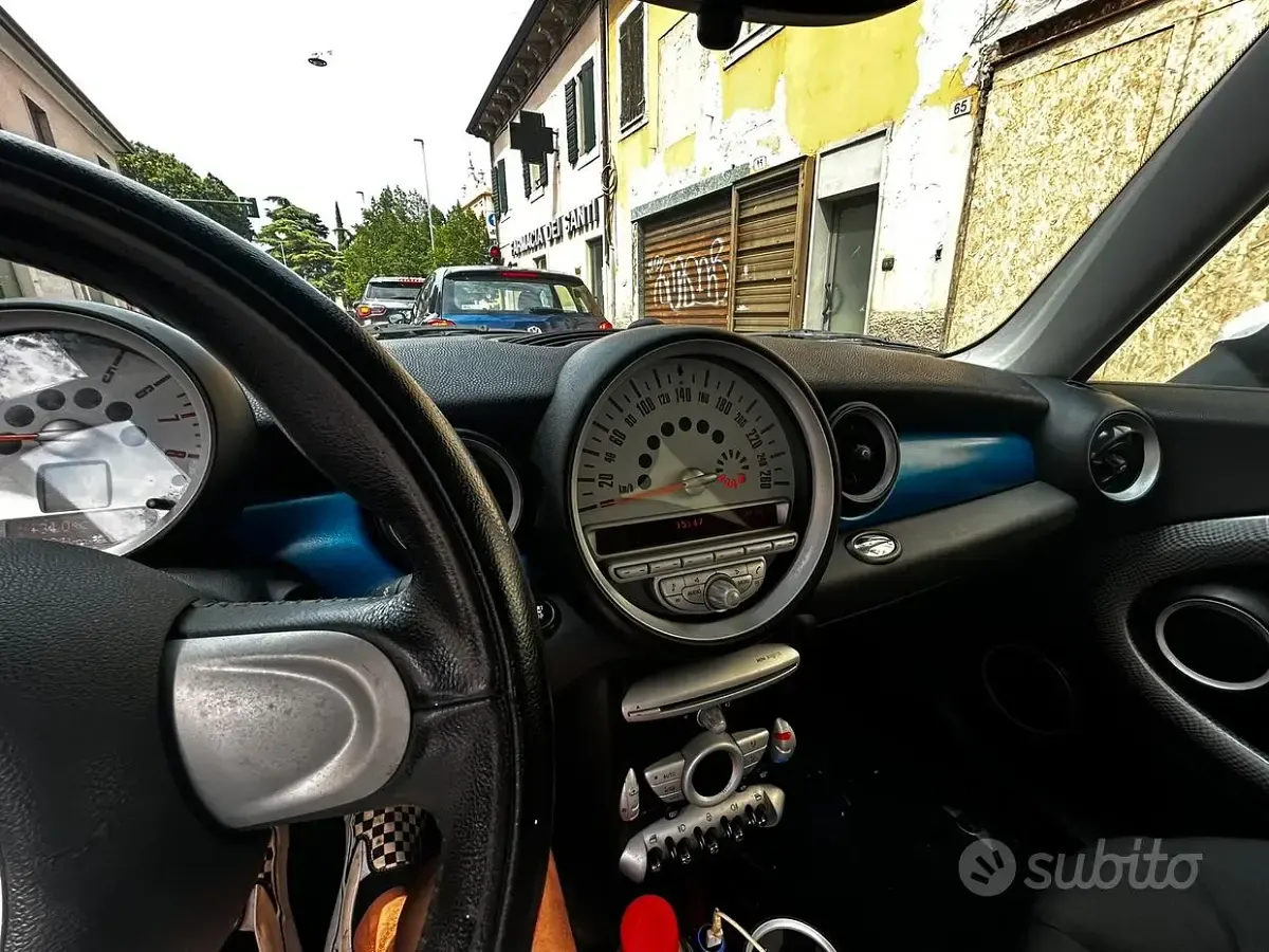 Usata Mini Cooper S 175 CV (128 kW) 2009 Bluazzurro Utilitaria