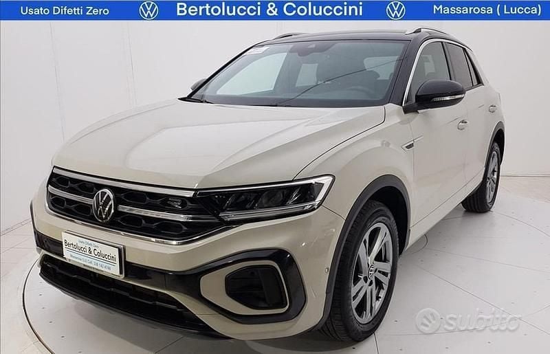 Grigio Usata 2023 VW T-Roc R-line SUV | 22.950 € (Buon prezzo) - Immagine 1/4