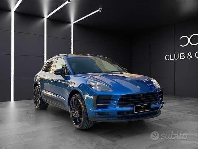 Usata Porsche Macan 245 CV (180 kW) 2019 Blu SUV