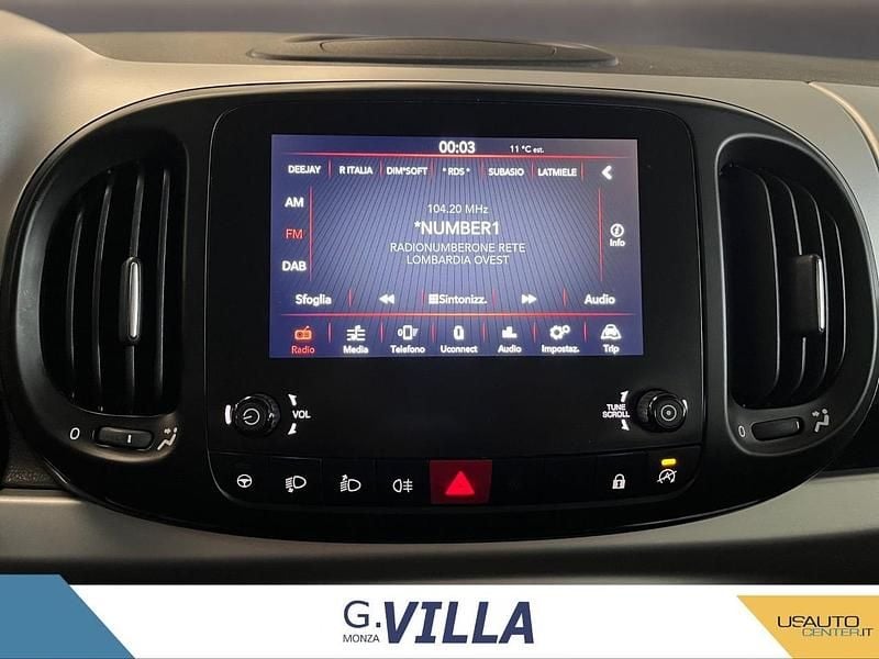 Usata Fiat 500L Connect 95 CV (69 kW) 2021 Nero Monovolume