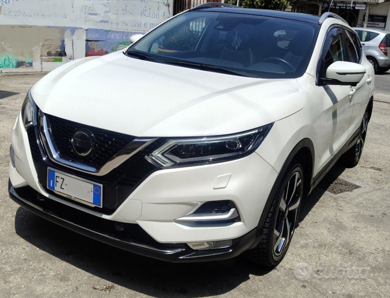 Usata Nissan Qashqai Tekna 110 CV (80 kW) 2018 Bianco SUV