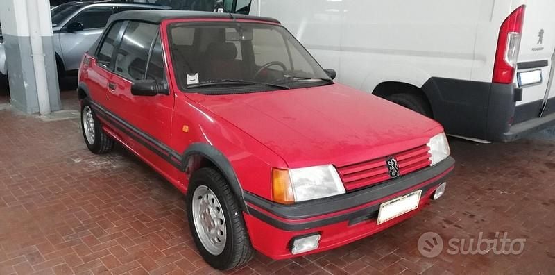 Usata Peugeot 205 101 CV (74 kW) 1989 Cabrio