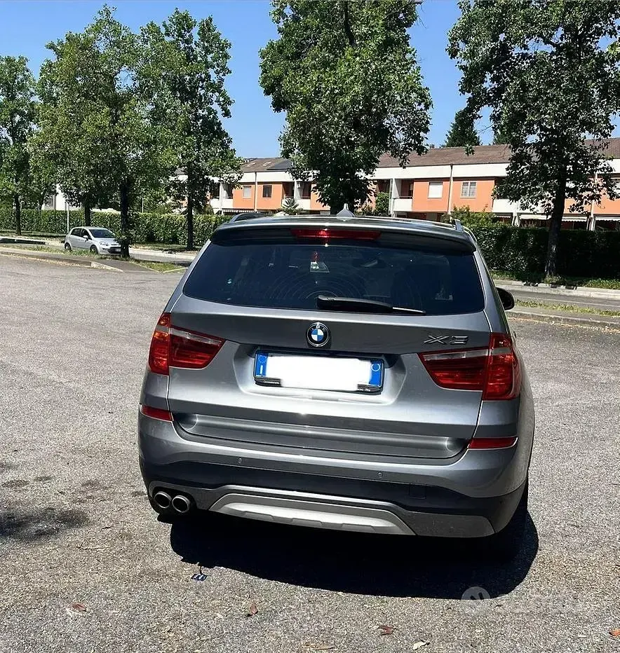 Usata BMW X3 xLine 249 CV (183 kW) 2016 Grigio SUV