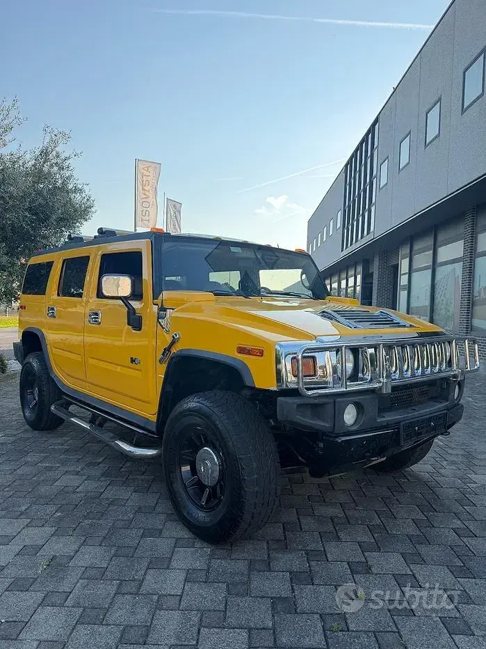 Usata Hummer H2 322 CV (236 kW) 2005 Giallo SUV