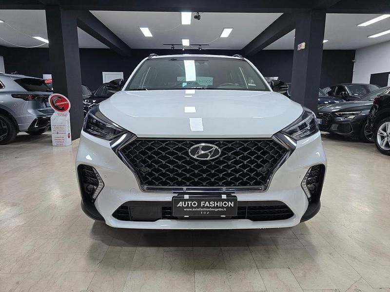Usata Hyundai Tucson N Line 115 CV (84 kW) 2020 Bianco SUV