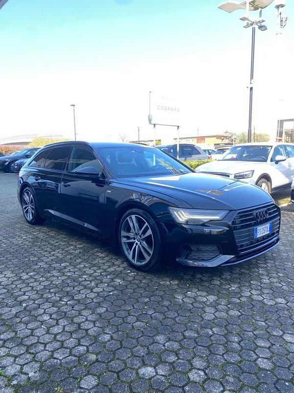 Usata Audi A6 S-Line 204 CV (150 kW) 2018 Nero Station wagon