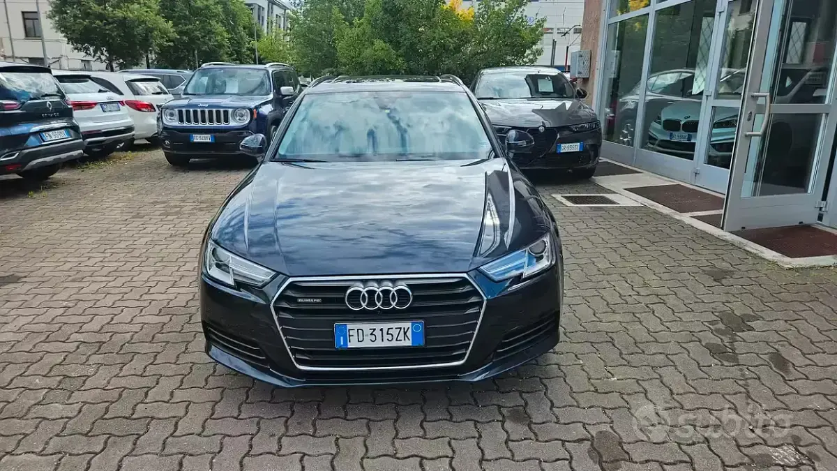 Usata Audi A4 Ambiente 190 CV (139 kW) 2016 Blu/azzurro Station wagon