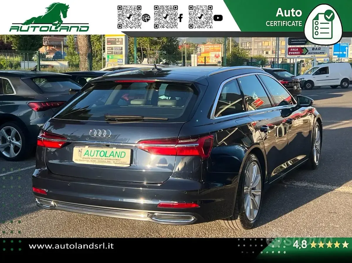 Usata Audi A6 Business 245 CV (180 kW) 2021 Blu Station wagon