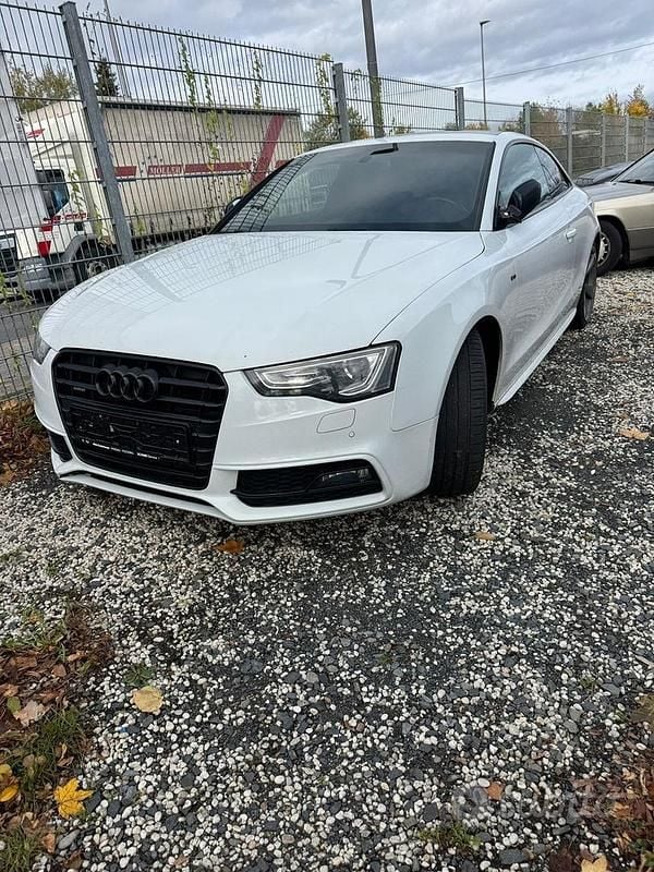 Usata Audi A5 S-Line 252 CV (185 kW) 2016 Bianco Coupé