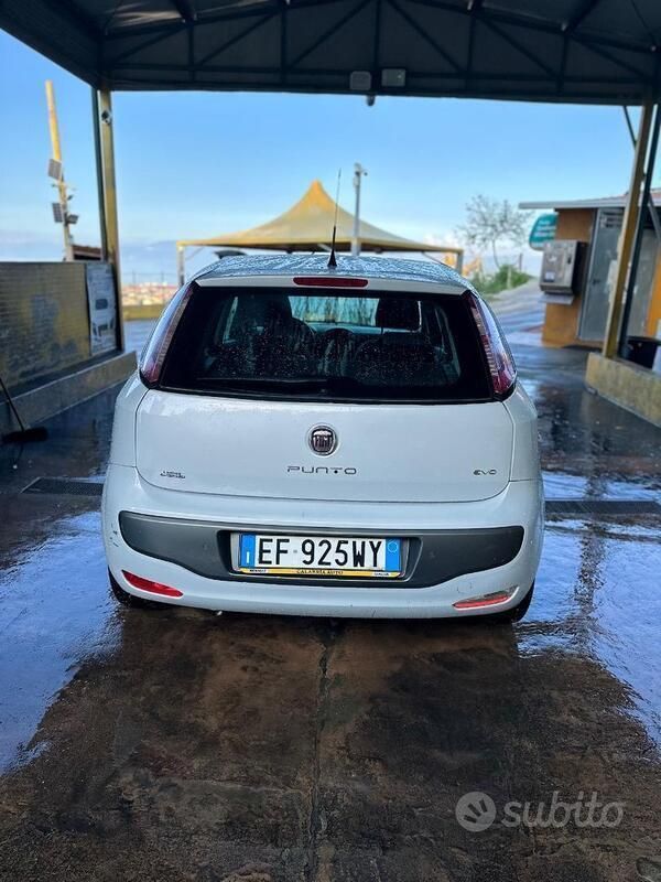 Usata Fiat Punto Evo 75 CV (55 kW) 2010 Argento Utilitaria