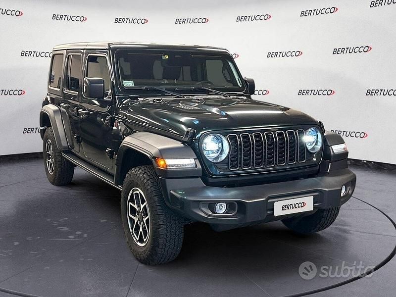 Verde Usata 2025 Jeep Wrangler Rubicon SUV | 63.900 € (Molto cara) - Immagine 1/4